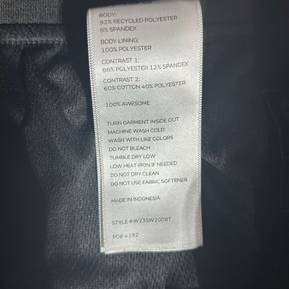 Figs women’s medium tall Zamora jogger freex scrub pants black high waisted - Picture 3 of 4